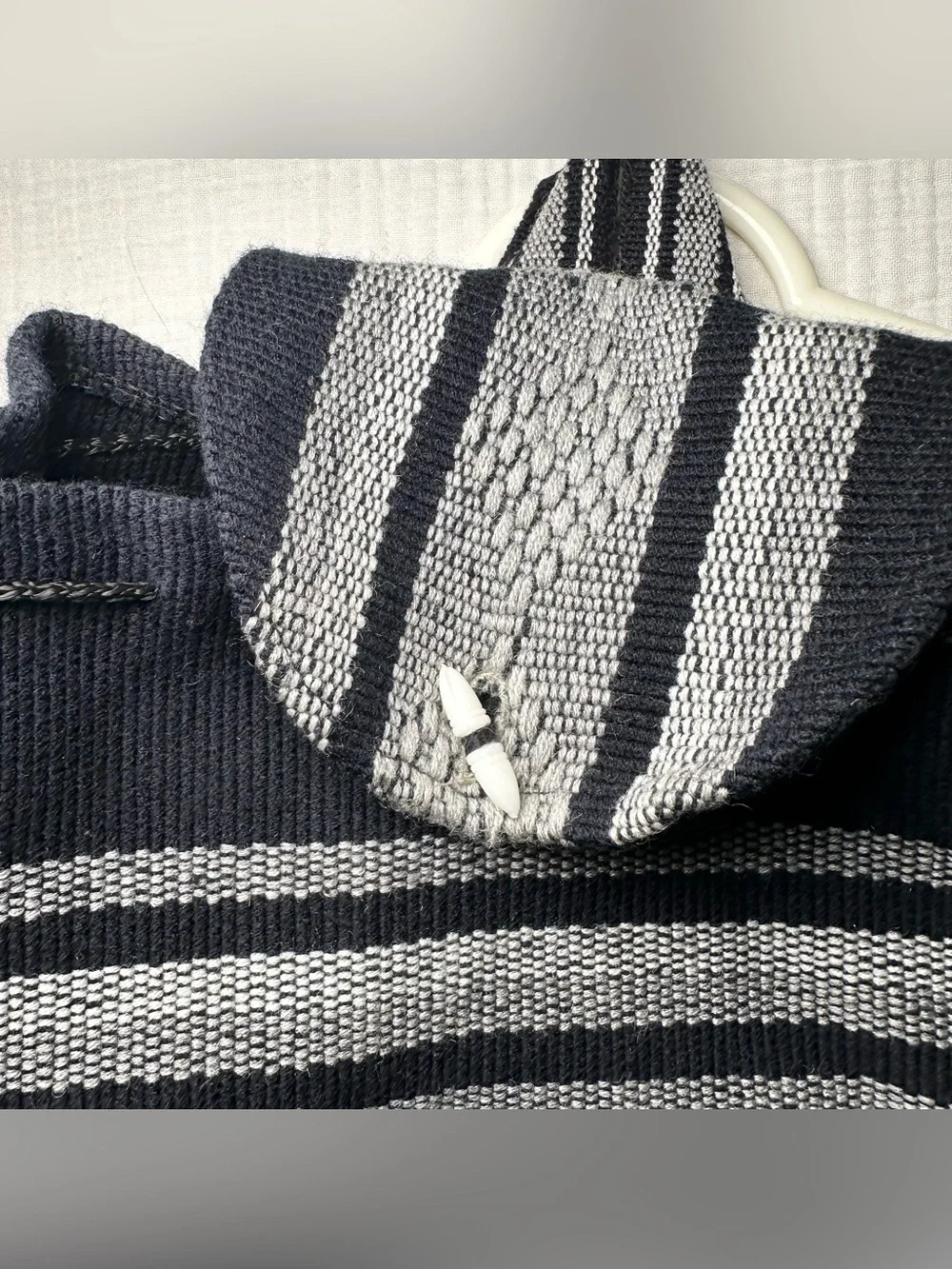 Dallas Cowboys Woven Embroided Star Backpack Boho Hippie Serape Style 16.5x17”